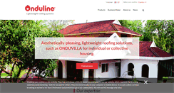Desktop Screenshot of onduline.com